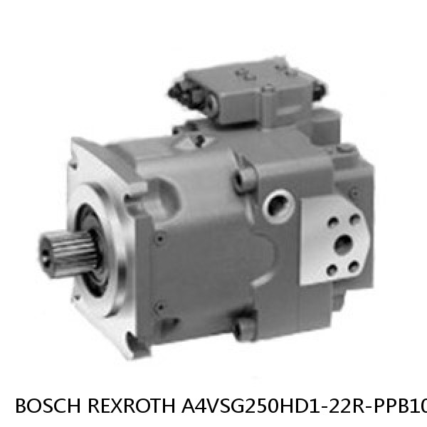 A4VSG250HD1-22R-PPB10N009N-SO121 BOSCH REXROTH A4VSG Axial Piston Variable Pump