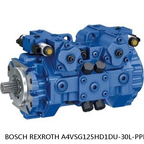 A4VSG125HD1DU-30L-PPB10K689N BOSCH REXROTH A4VSG Axial Piston Variable Pump