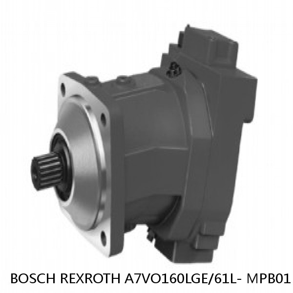 A7VO160LGE/61L- MPB01 *G* BOSCH REXROTH A7VO Variable Displacement Pumps