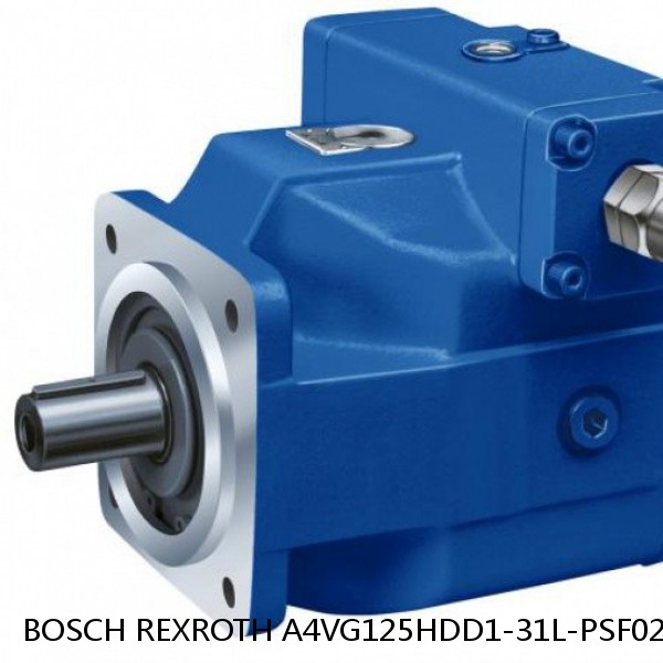A4VG125HDD1-31L-PSF02F691F-S BOSCH REXROTH A4VG Variable Displacement Pumps