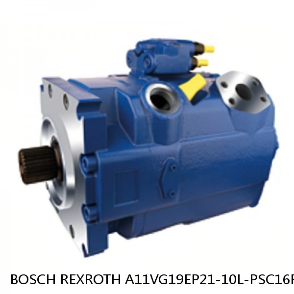 A11VG19EP21-10L-PSC16F021SW BOSCH REXROTH A11VG Hydraulic Pumps