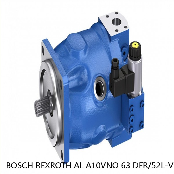 AL A10VNO 63 DFR/52L-VUC13N00-S132 BOSCH REXROTH A10VNO Axial Piston Pumps