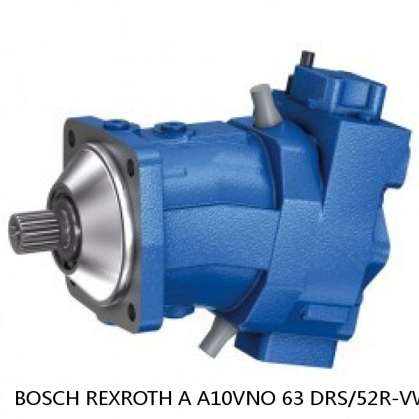 A A10VNO 63 DRS/52R-VWC11N00-S4985 BOSCH REXROTH A10VNO Axial Piston Pumps