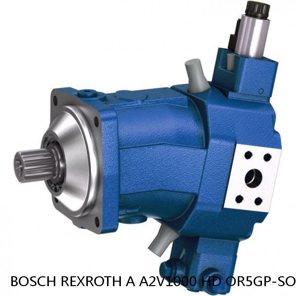 A A2V1000 HD OR5GP-SO BOSCH REXROTH A2V Variable Displacement Pumps #1 small image