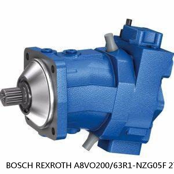 A8VO200/63R1-NZG05F 27031.75 BOSCH REXROTH A8VO Variable Displacement Pumps #1 small image