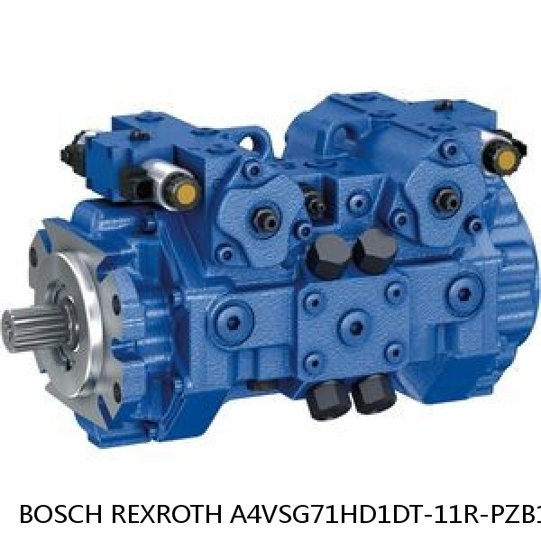 A4VSG71HD1DT-11R-PZB10H029N BOSCH REXROTH A4VSG Axial Piston Variable Pump