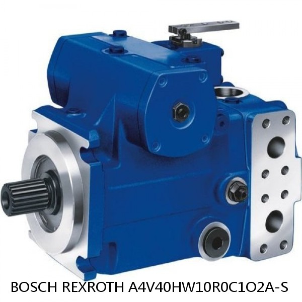 A4V40HW10R0C1O2A-S BOSCH REXROTH A4V Variable Pumps #1 small image