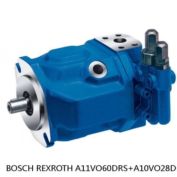A11VO60DRS+A10VO28DR BOSCH REXROTH A11VO Axial Piston Pump #1 small image