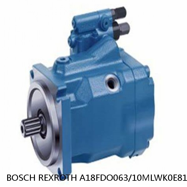 A18FDO063/10MLWK0E81- BOSCH REXROTH A18VO Axial Piston Pump #1 small image