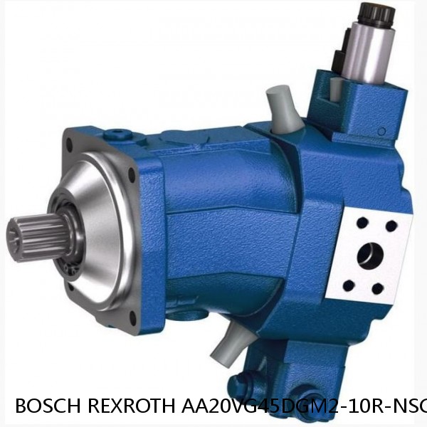 AA20VG45DGM2-10R-NSC66F023D-S BOSCH REXROTH A20VG Variable Pumps #1 small image