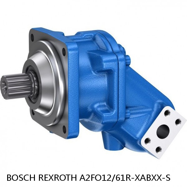 A2FO12/61R-XABXX-S BOSCH REXROTH A2FO Fixed Displacement Pumps #1 small image