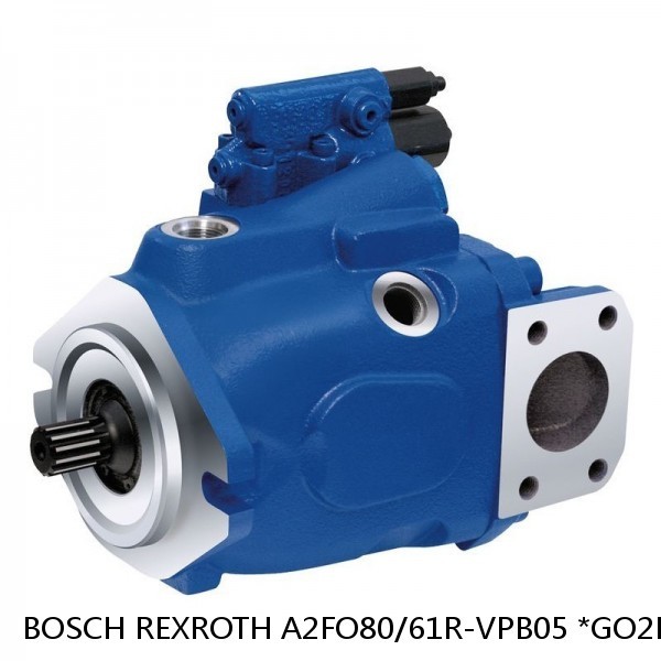 A2FO80/61R-VPB05 *GO2EU* BOSCH REXROTH A2FO Fixed Displacement Pumps