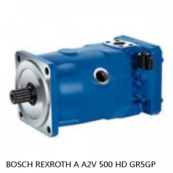 A A2V 500 HD GR5GP BOSCH REXROTH A2V Variable Displacement Pumps #1 small image