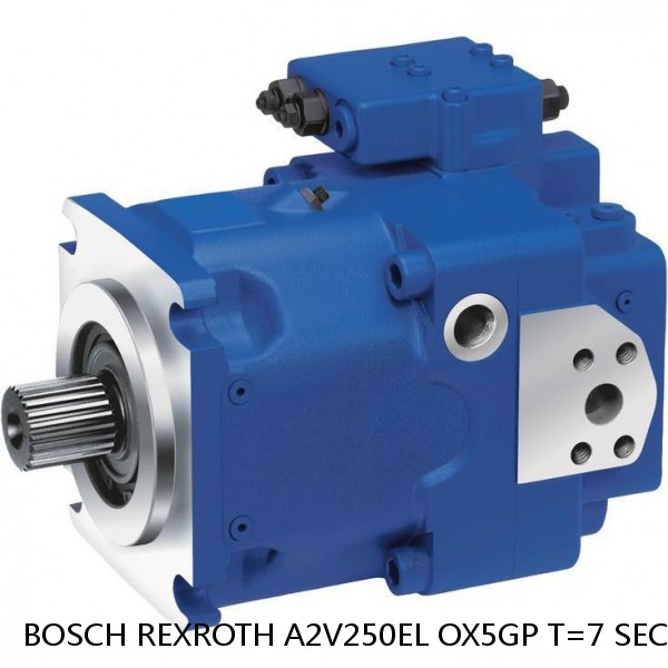 A2V250EL OX5GP T=7 SEC BOSCH REXROTH A2V Variable Displacement Pumps #1 small image