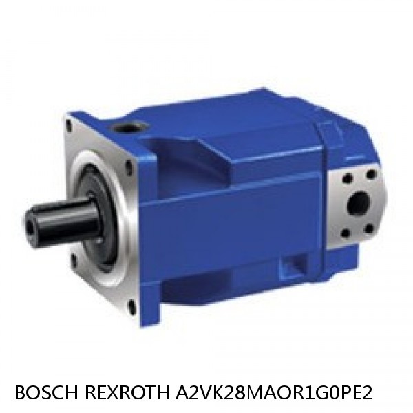 A2VK28MAOR1G0PE2 BOSCH REXROTH A2VK Variable Displacement Pumps #1 small image
