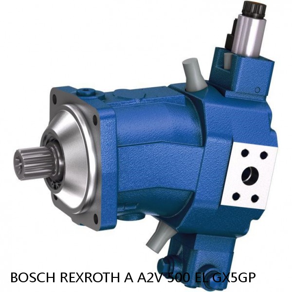 A A2V 500 EL GX5GP BOSCH REXROTH A2V Variable Displacement Pumps #1 small image