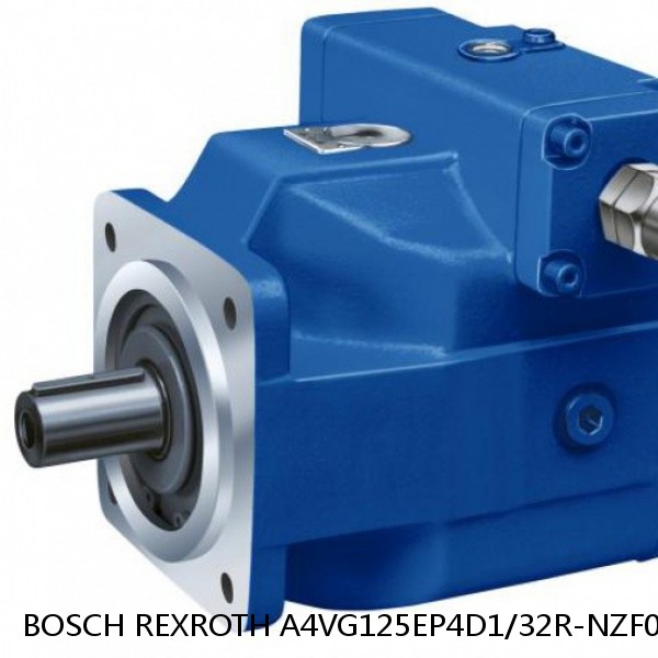 A4VG125EP4D1/32R-NZF02F001DH BOSCH REXROTH A4VG Variable Displacement Pumps #1 image