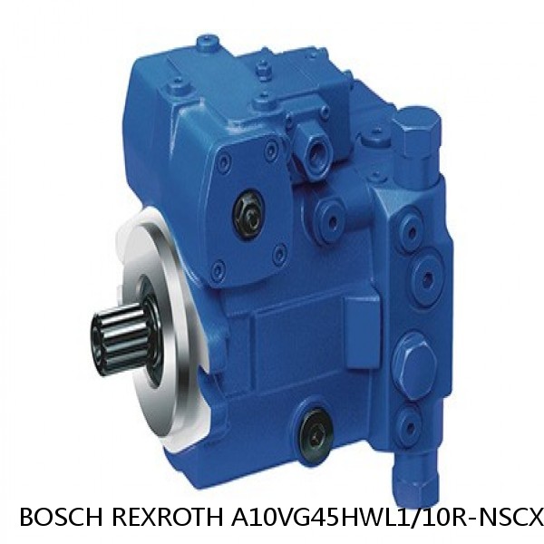 A10VG45HWL1/10R-NSCXXK013E-S BOSCH REXROTH A10VG Axial piston variable pump #1 image