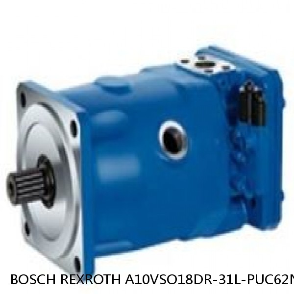 A10VSO18DR-31L-PUC62N BOSCH REXROTH A10VSO Variable Displacement Pumps #1 image