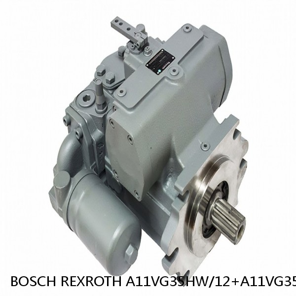A11VG35HW/12+A11VG35HW/12-K BOSCH REXROTH A11VG Hydraulic Pumps #1 image